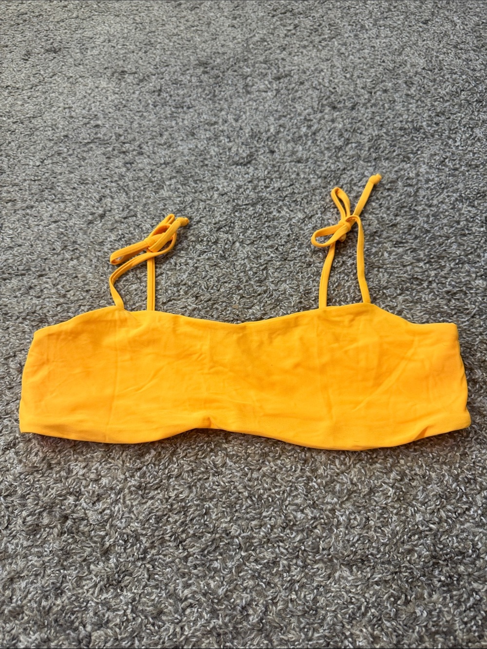 Bright Swimwear Yellow Bikini Top